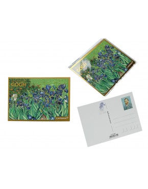 Kpl. 12 pocztówek - V. van Gogh, Irysy (CARMANI) 013-5063