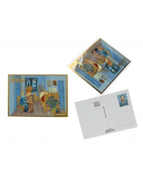 Kpl. 12 pocztówek - V. van Gogh, Pokój (CARMANI) 013-5068