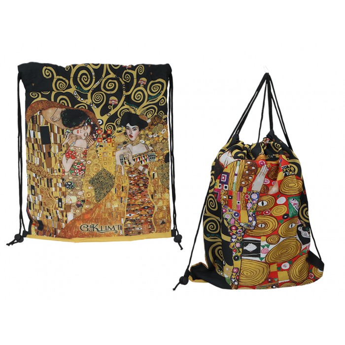Worek na plecy - G. Klimt, Kolaż (CARMANI) 021-7516