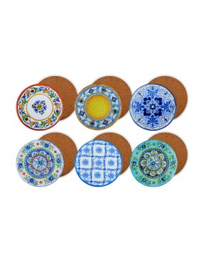 Kpl. 36 podkładek ceramicznych, okrągłe (CARMANI) 008-2004