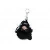 Breloczek do kluczy - Niemowlak, czarny pompon 139-1511