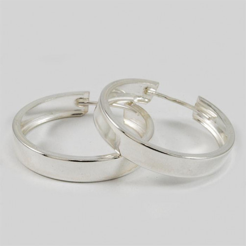 Kolczyki srebrne koła SH 4.9g