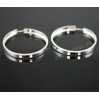 Kolczyki srebrne koła SH 8.4g