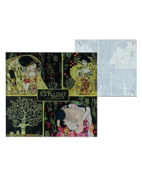 Podkładka szklana - G. Klimt, kolaż (CARMANI) 195-3120