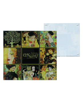 Podkładka szklana - G. Klimt, kolaż (CARMANI) 195-3121