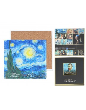 Podkładka ceramiczna - V. van Gogh, Gwiaździsta noc (CARMANI) 008-3101