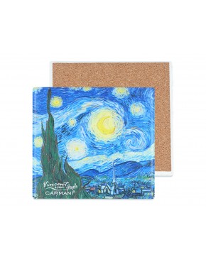 Podkładka ceramiczna - V. van Gogh, Gwiaździsta noc (CARMANI) 008-3101