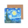 Podkładka ceramiczna - V. van Gogh, Gwiaździsta noc (CARMANI) 008-3101