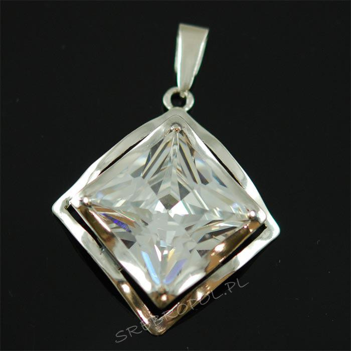 Zawieszka srebrna z cyrkonią C0 CWs-681 18.4g