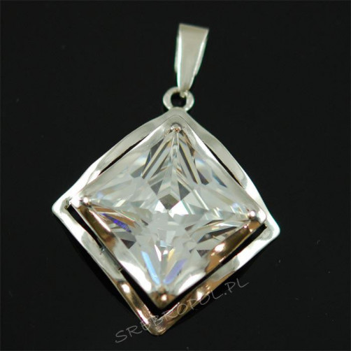 Zawieszka srebrna z cyrkonią C0 CWs-681 18.4g