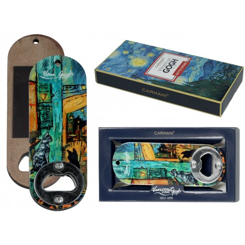 Otwieracz do butelek - inspirowany malarstwem V. van Gogh, Koty (CARMANI) 125-1045 Otwieracz do butelek - inspirowany malarstwem V. van Gogh, Koty (CARMANI) 125-1045