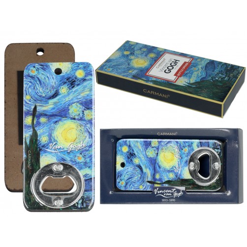 Otwieracz do butelek - V. van Gogh, Gwiaździsta Noc (CARMANI) 125-1040 Otwieracz do butelek - V. van Gogh, Gwiaździsta Noc (CARMANI) 125-1040