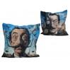 Poduszka z wypełnieniem/suwak - inspirowana malarstwem S. Dali (CARMANI) 023-8670
