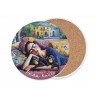 Podkładka ceramiczna, okrągła - Inspirowane malarstwem F. Kahlo (CARMANI) 008-3404