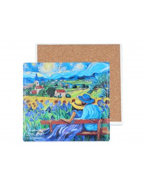 Podkładka ceramiczna - Inspirowane malarstwem V. van Gogh (CARMANI) 008-3105