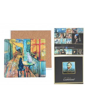Podkładka ceramiczna - Inspirowane malarstwem V. van Gogh (CARMANI) 008-3106