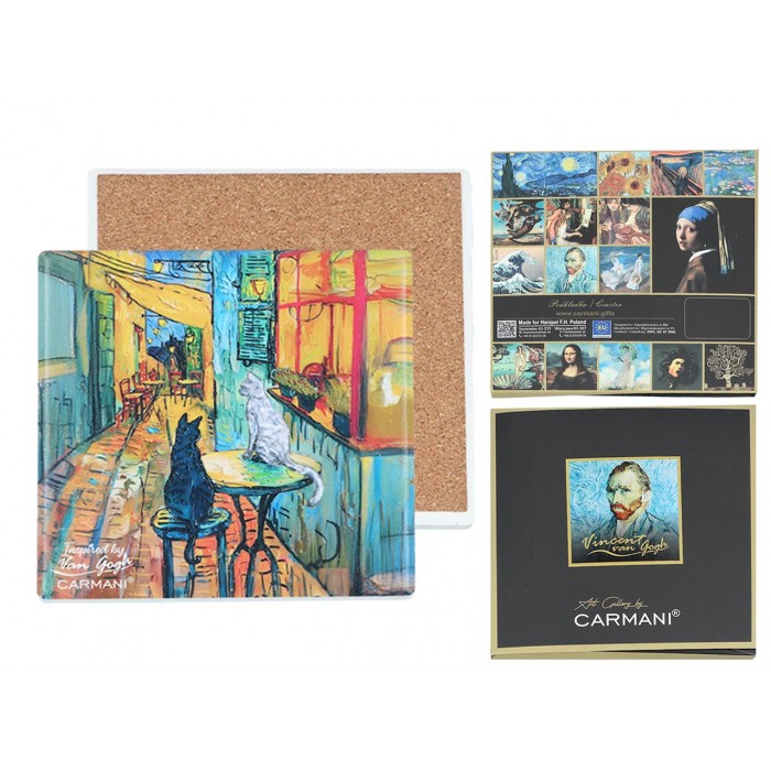 Podkładka ceramiczna - Inspirowane malarstwem V. van Gogh (CARMANI) 008-3106