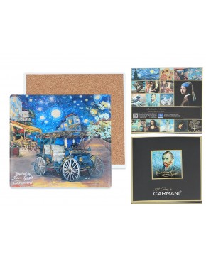 Podkładka ceramiczna - Inspirowane malarstwem V. van Gogh (CARMANI) 008-3107