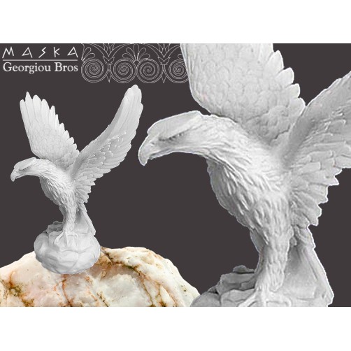 Orzeł symbol Zeusa -alabaster grecki 395-0137 Orzeł symbol Zeusa -alabaster grecki 395-0137