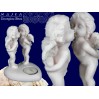 Para aniołków - świecznik -alabaster grecki 395-0642