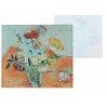 Podkładka szklana - V. van Gogh, Róże i zawilce (CARMANI) 195-3207