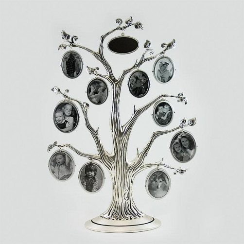 Drzewko genealogiczne posrebrzane 469-9002