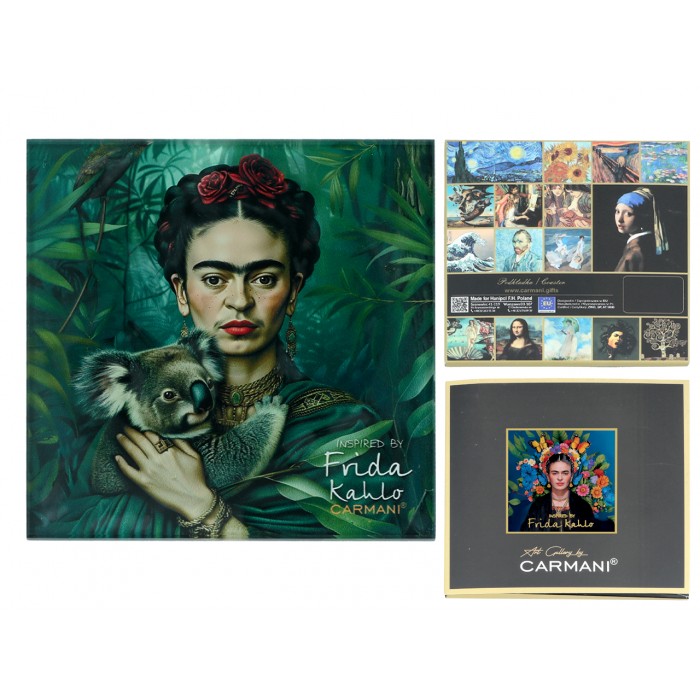 Podkładka szklana - inspirowana malarstwem F. Kahlo(CARMANI) 195-3023