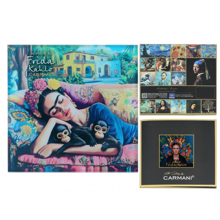 Podkładka szklana - inspirowana malarstwem F. Kahlo(CARMANI) 195-3024