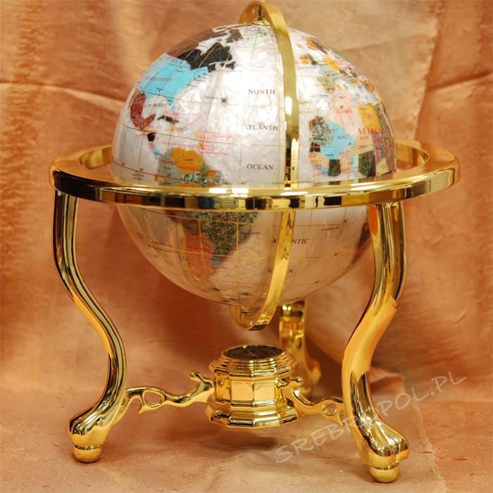 Globus z kamieni szlachetnych DQ220T-17A