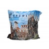 Poduszka z wypełnieniem/suwak - inspirowana malarstwem A. Gaudi (CARMANI) 023-8682