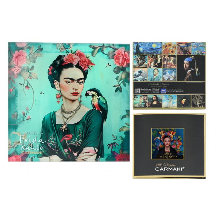 Podkładka szklana - inspirowana malarstwem F. Kahlo(CARMANI) 195-3020