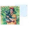 Podkładka szklana - inspirowana malarstwem F. Kahlo(CARMANI) 195-3021
