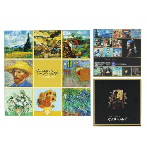 Podkładka szklana - V. van Gogh, kolaż (CARMANI) 195-3221 Podkładka szklana - V. van Gogh, kolaż (CARMANI) 195-3221