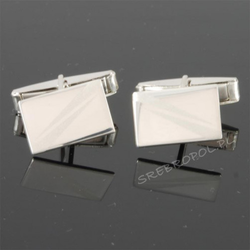 Srebrne spinki do mankietów WS-4200 7.2g