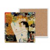Podkładka ceramiczna, kwadratowa - G. Klimt, Macierzyństwo (CARMANI) 008-2052H