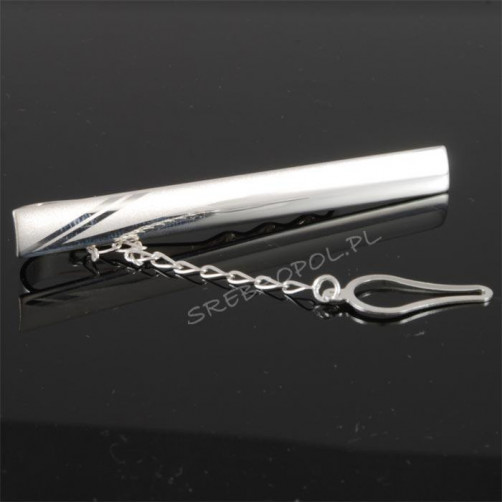 Srebrna spinka do krawata WS-4500 7.6g