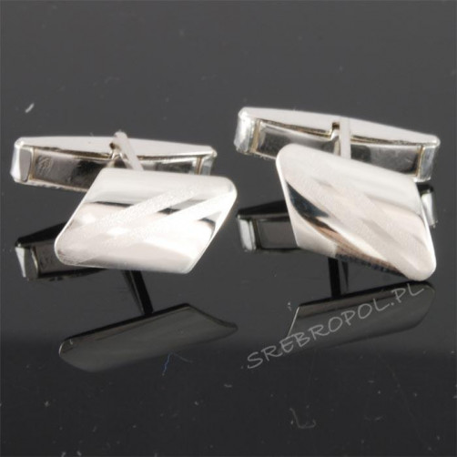 Srebrne spinki do mankietów MWS-3800 6.5g