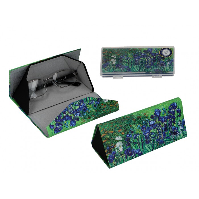 Etui na okulary, składane - V. van Gogh, Irysy (CARMANI) 021-8351