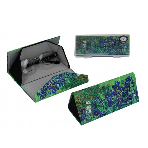 Etui na okulary, składane - V. van Gogh, Irysy (CARMANI) 021-8351