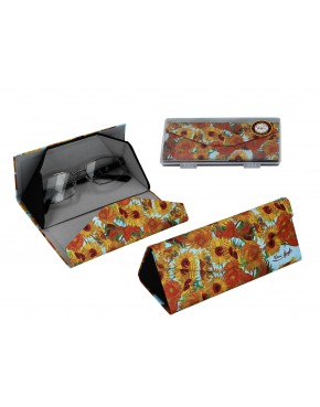 Etui na okulary, składane - V. van Gogh, Słoneczniki (CARMANI) 021-8352