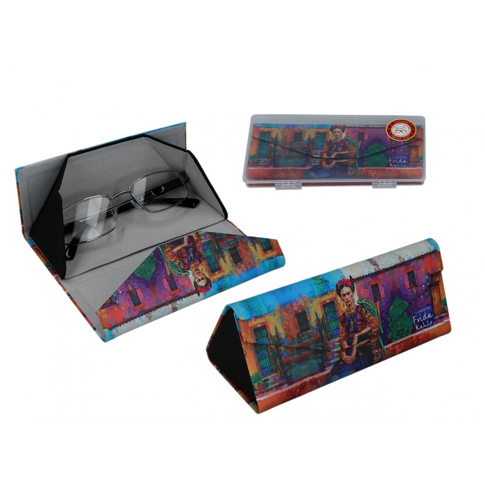 Etui na okulary, składane - inspirowane malarstwem F. Kahlo (CARMANI) 021-8365