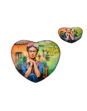 Magnes serce - inspirowany malarstwem F. Kahlo (CARMANI) 013-0113