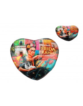 Magnes serce - inspirowany malarstwem F. Kahlo (CARMANI) 013-0112