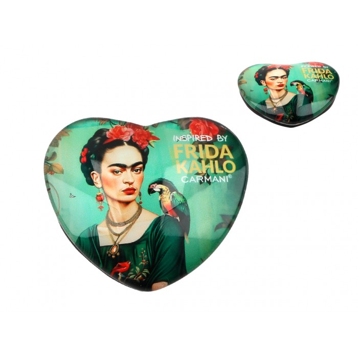 Magnes serce - inspirowany malarstwem F. Kahlo (CARMANI) 013-0115