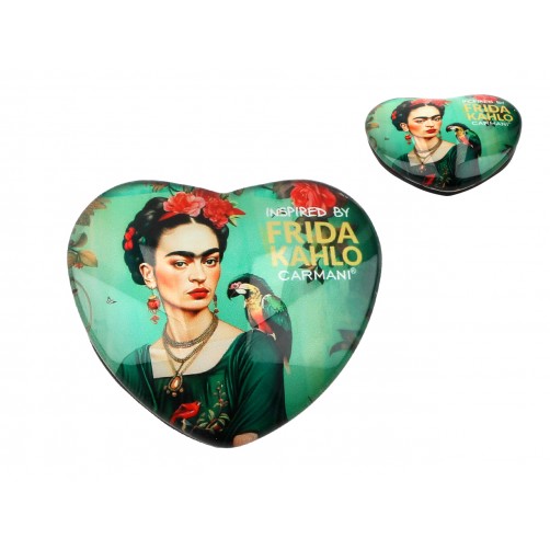 Magnes serce - inspirowany malarstwem F. Kahlo (CARMANI) 013-0115 Magnes serce - inspirowany malarstwem F. Kahlo (CARMANI) 013-0115