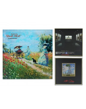 Podkładka szklana - inspirowana malarstwem C. Monet (CARMANI) 195-3405