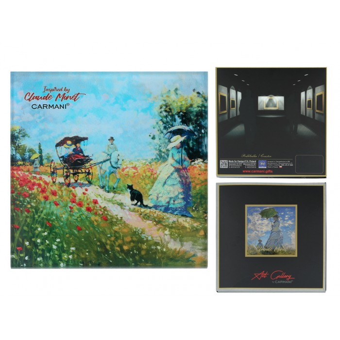 Podkładka szklana - inspirowana malarstwem C. Monet (CARMANI) 195-3405