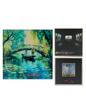 Podkładka szklana - inspirowana malarstwem C. Monet (CARMANI) 195-3407