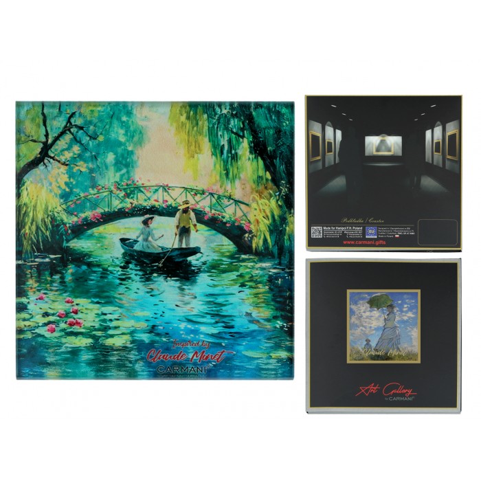 Podkładka szklana - inspirowana malarstwem C. Monet (CARMANI) 195-3407