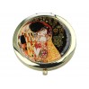 Lustereczko - G. Klimt, Pocałunek (czarne tło, CARMANI) 181-1003